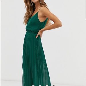 Green ASOS dress